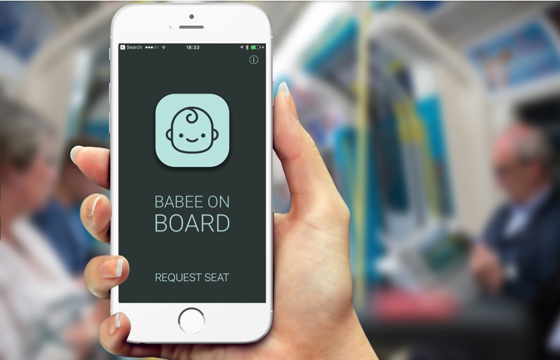Babee on board, la app para ceder el asiento a embarazadas