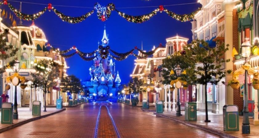 Disneyland Paris en Navidad