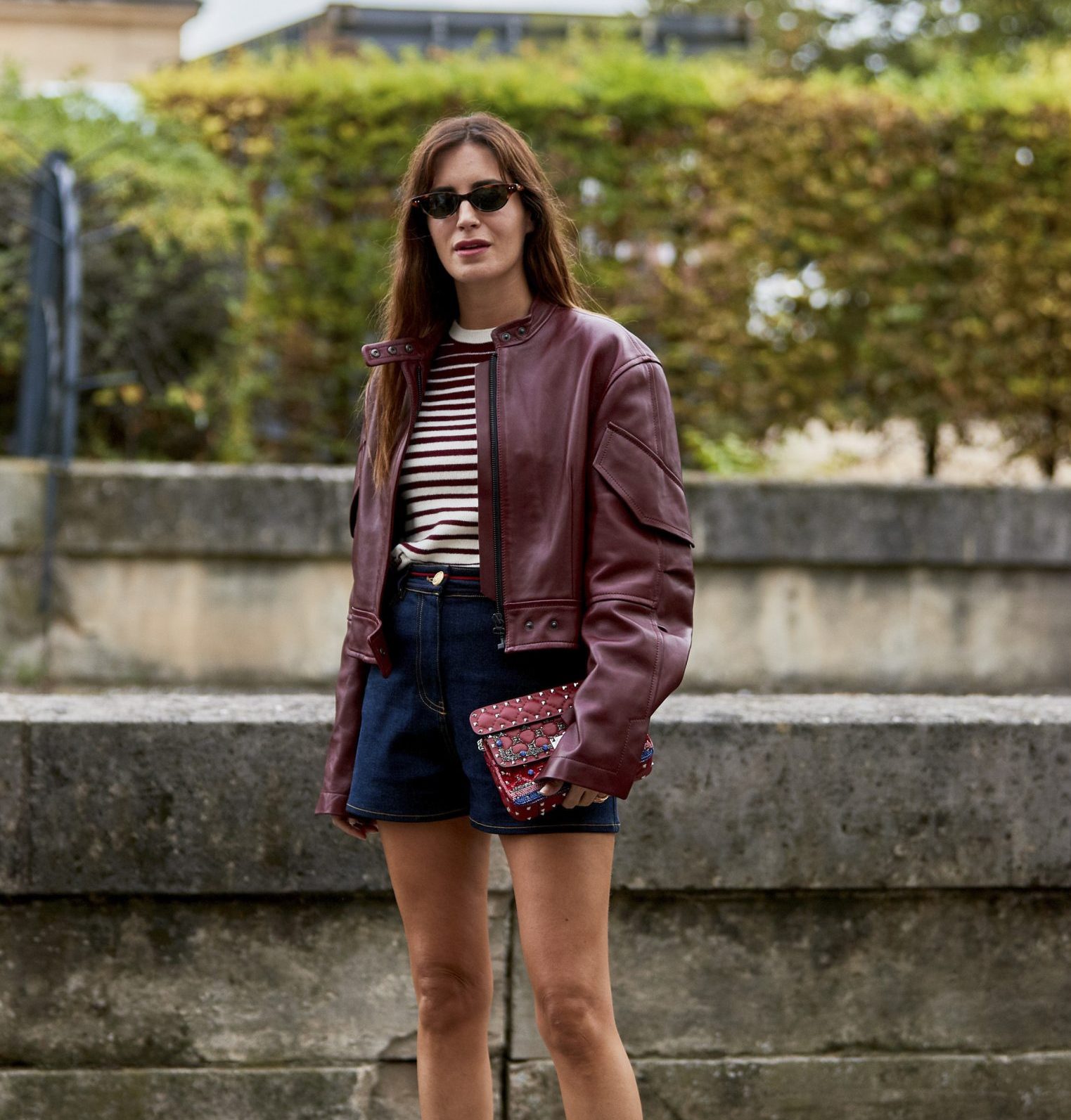 Gala González en la Semana de la Moda de París/Imaxtree.