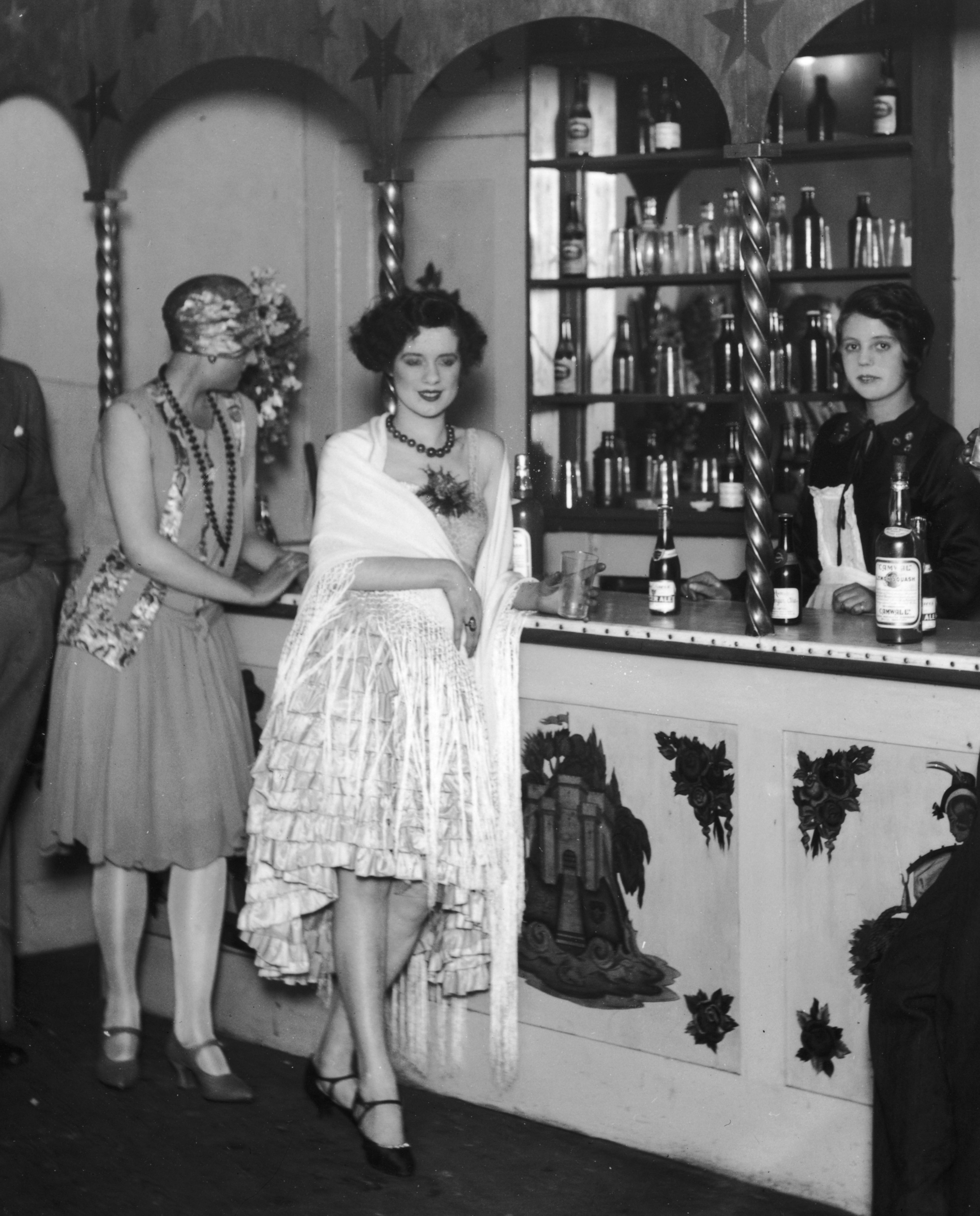 Mujres vestidas de flapper
