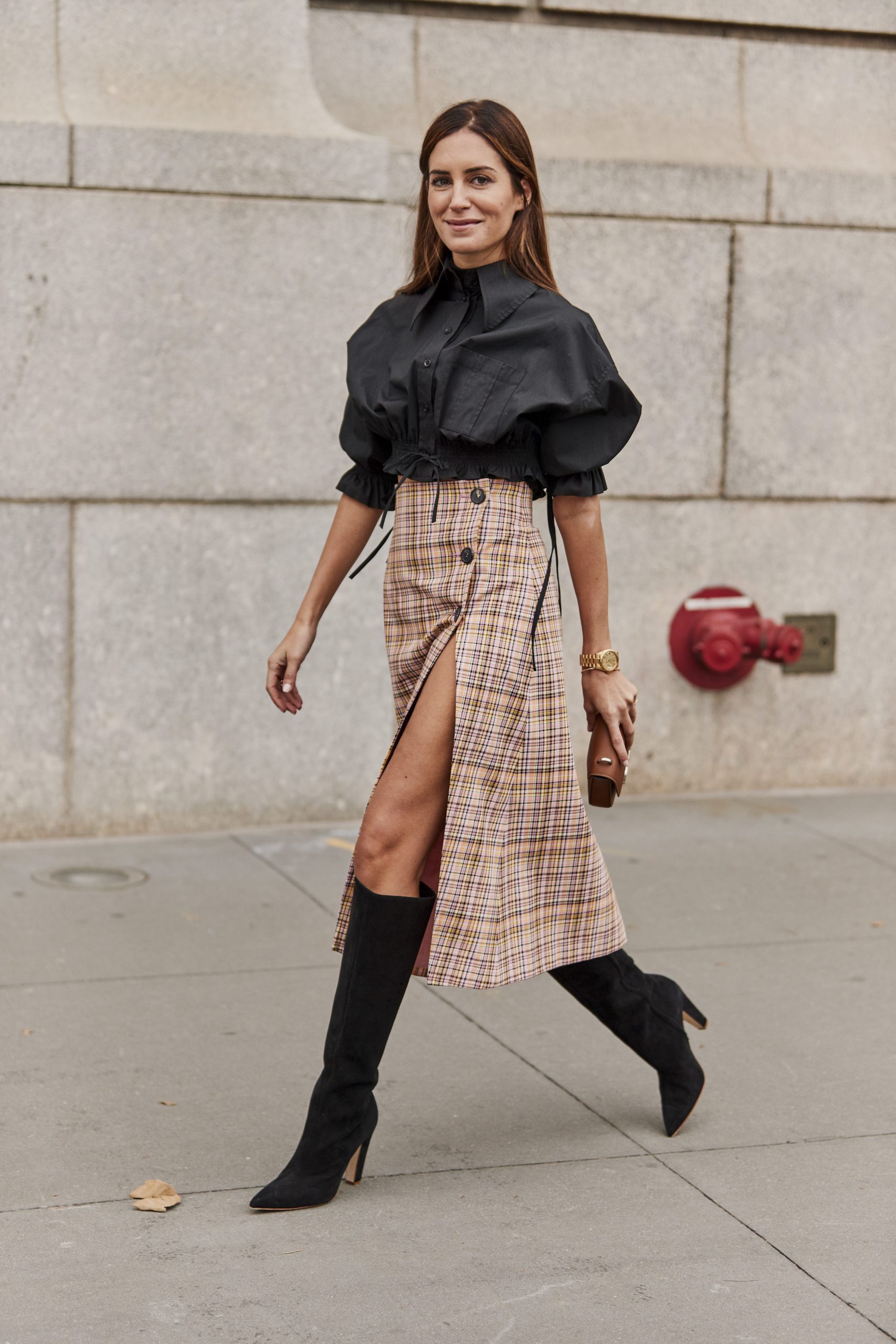 Faldas tendencia otoño-invierno, la de cuadros