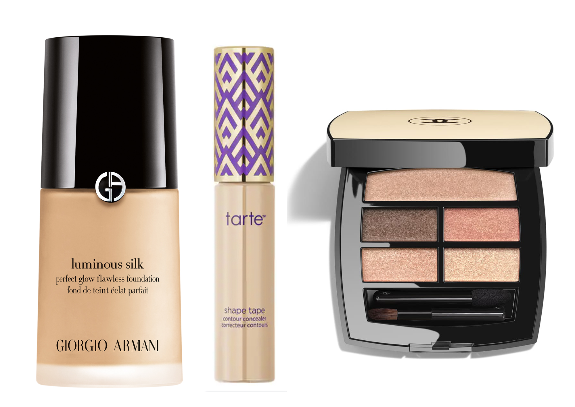 Productos de maquillaje/Foto: Cortes&iacute;a marcas.