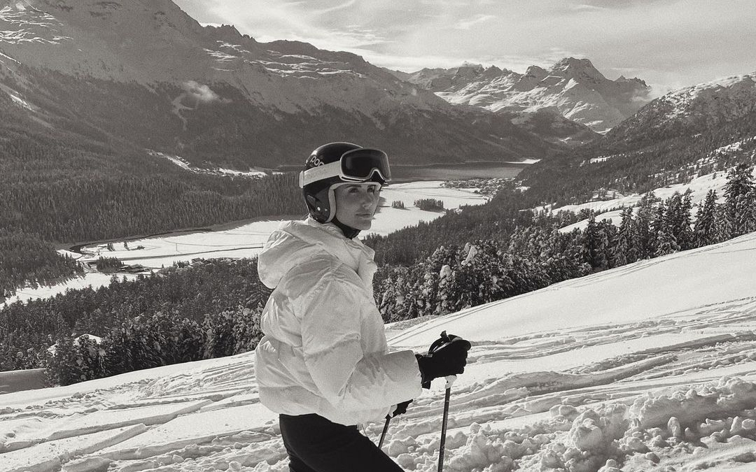 Alex Rivi&egrave;re esquiando / Foto: Instagram