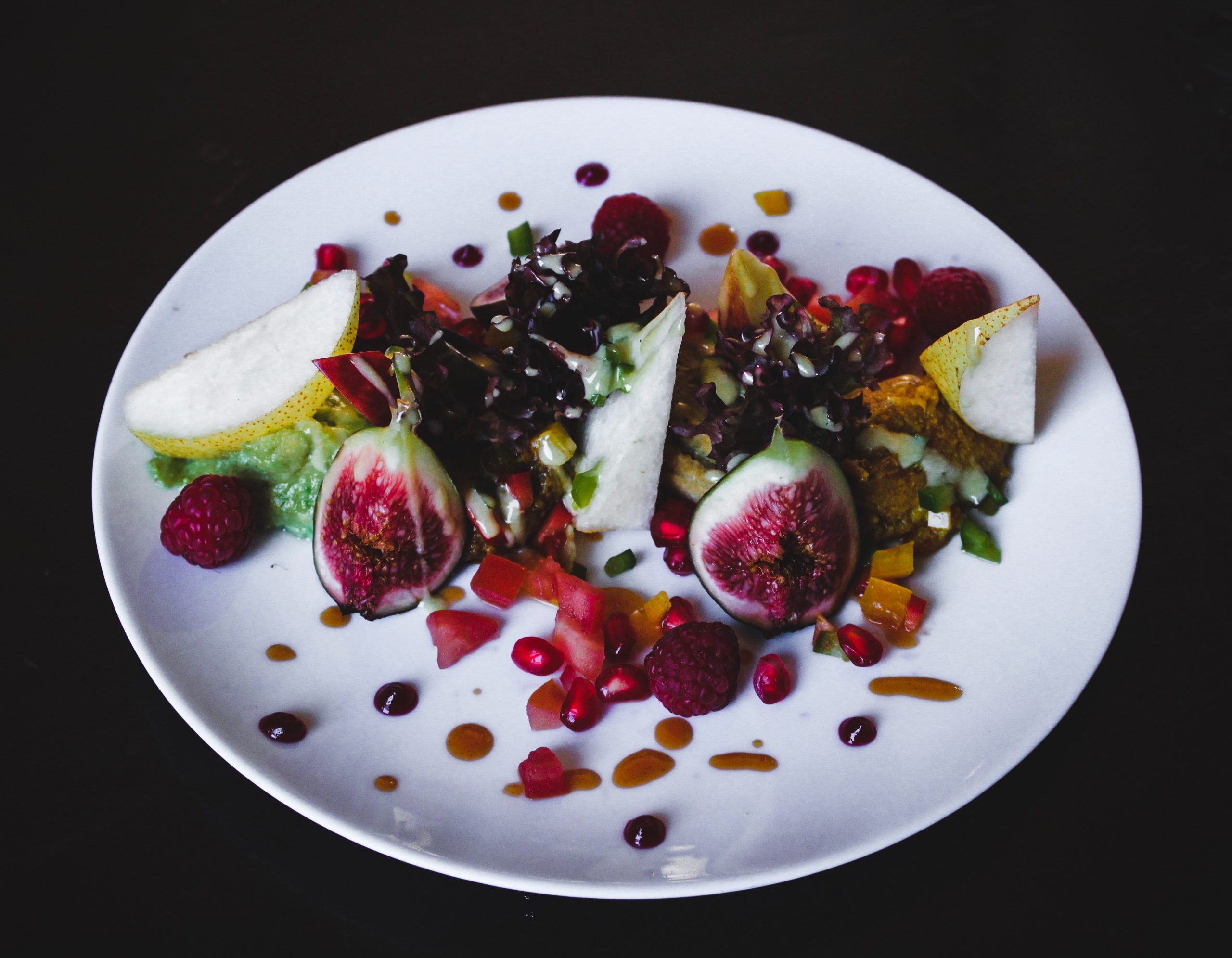 Comida llena de color