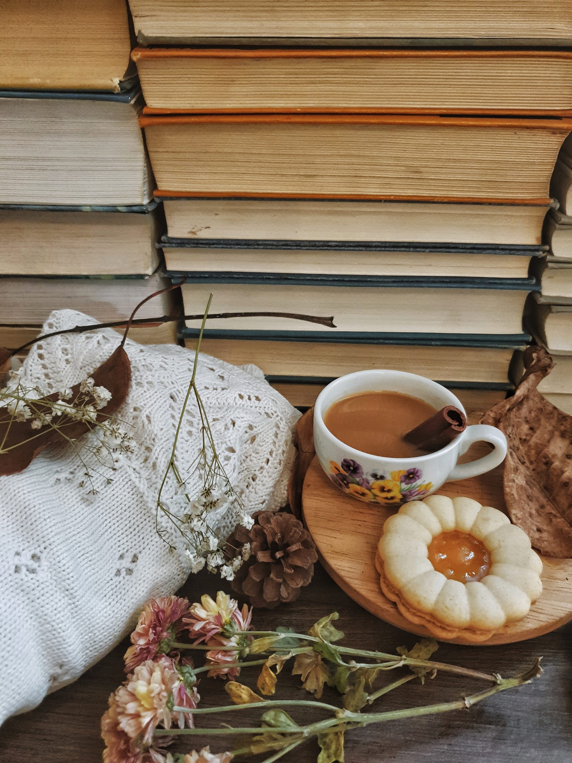 T&eacute; con pastas / Foto: Pexels