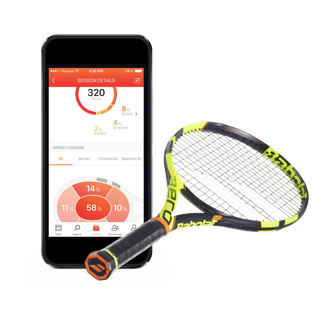 La primera raqueta de tenis inteligente del mercado