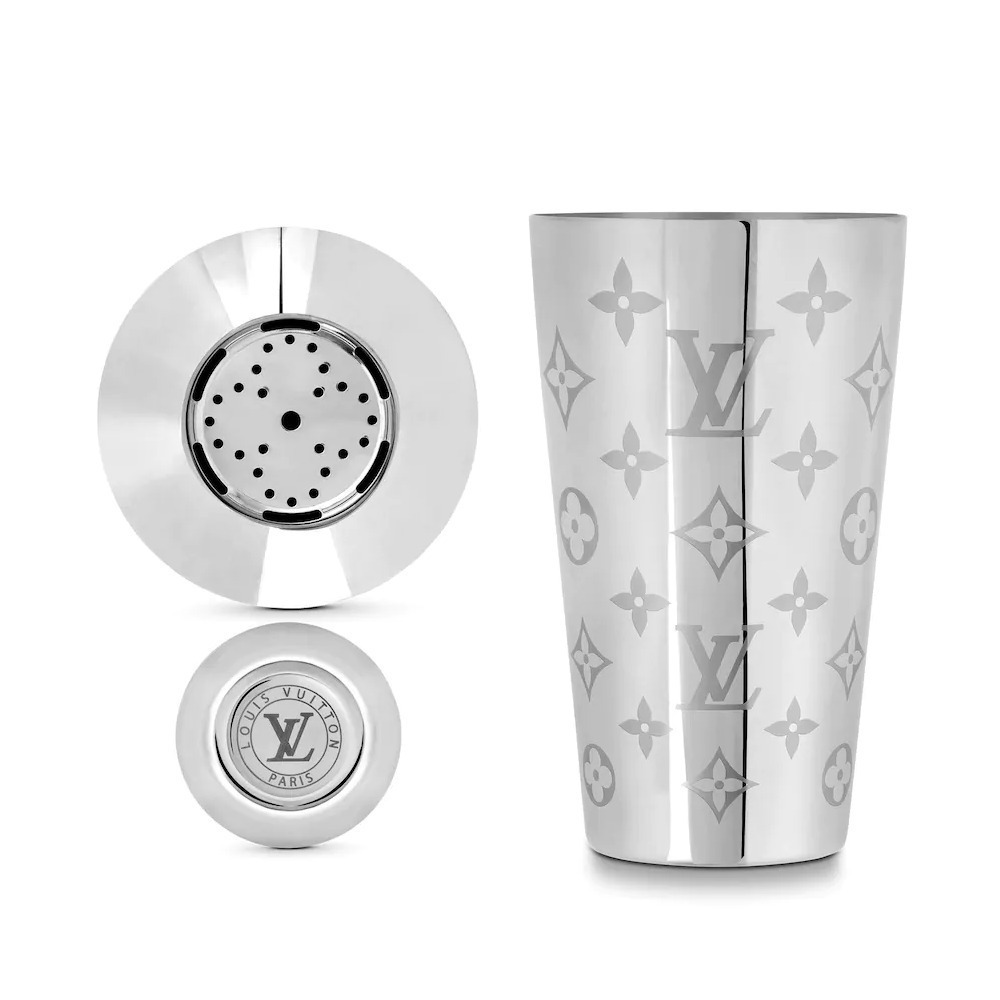 En la imagen, coctelera de Louis Vuitton. /Foto: Cortes&iacute;a de la marca.