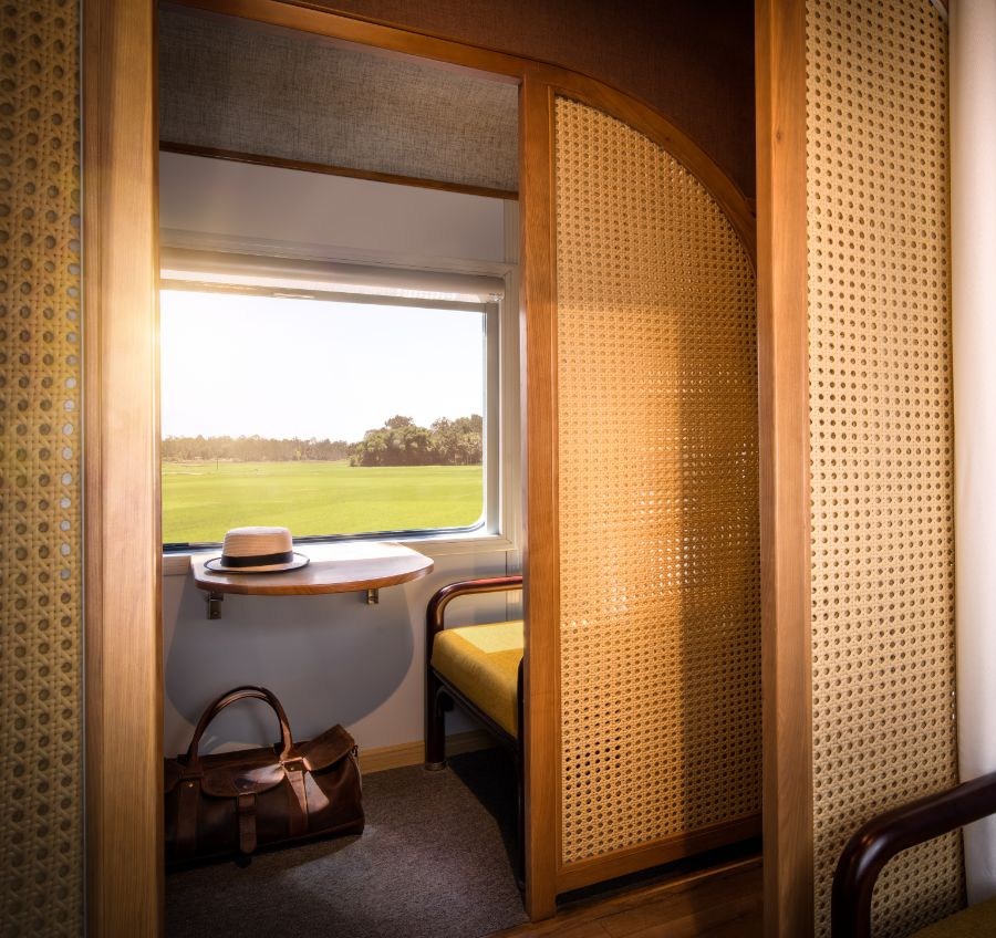 Interior del tren de Vietage / Foto: thevietage.com