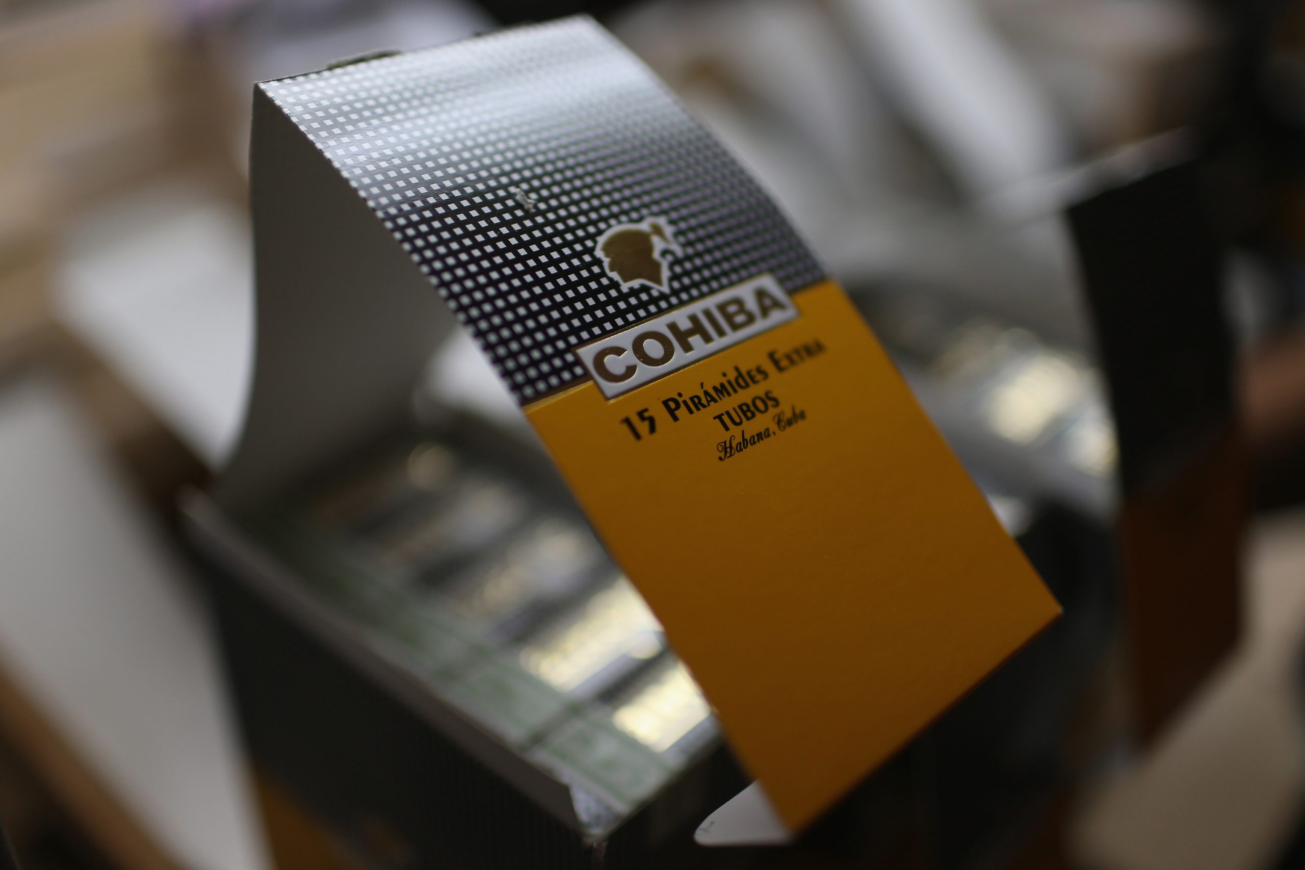 Cajas de Cohiba
