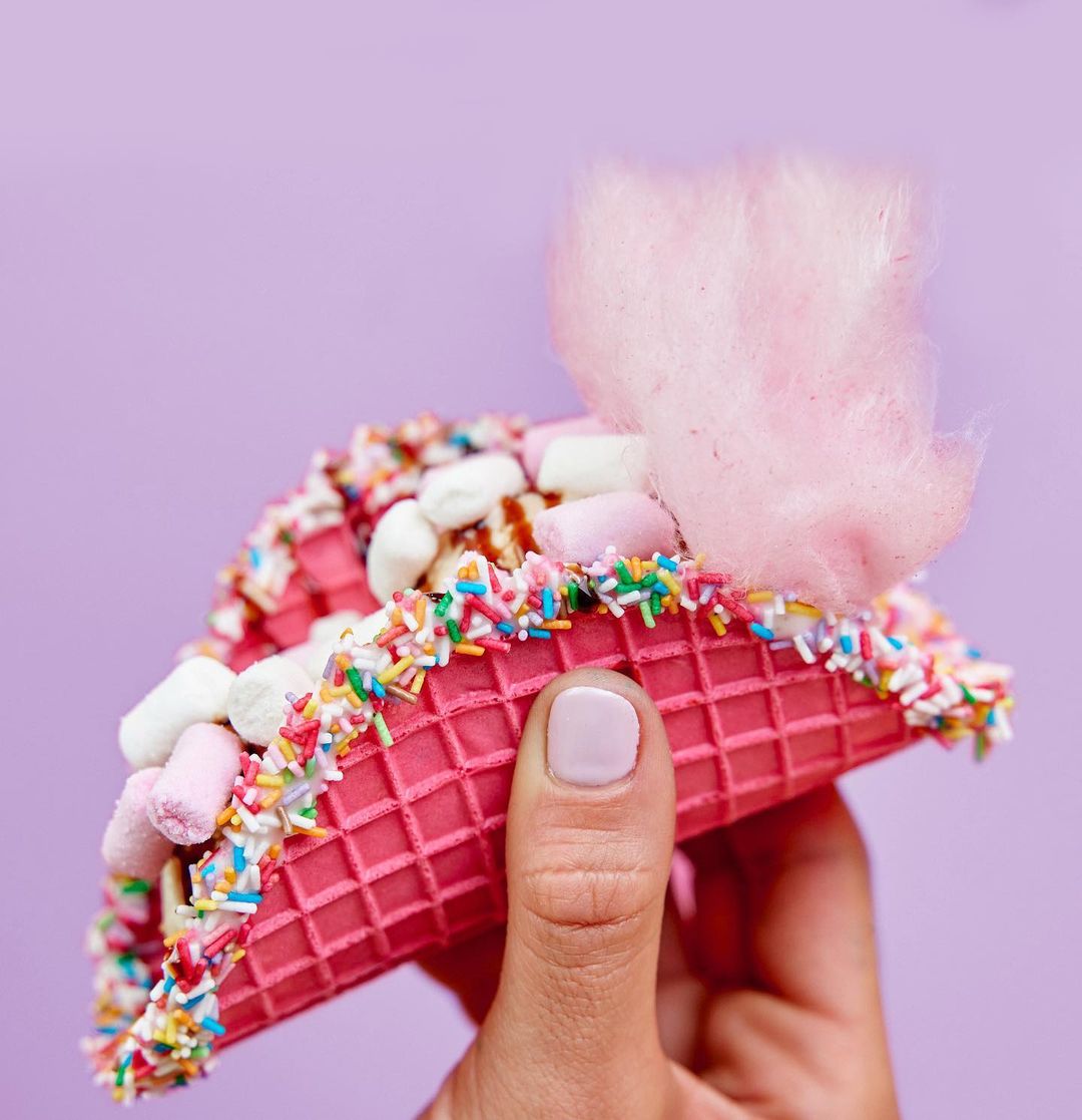 Taco dulce de Sweet Space