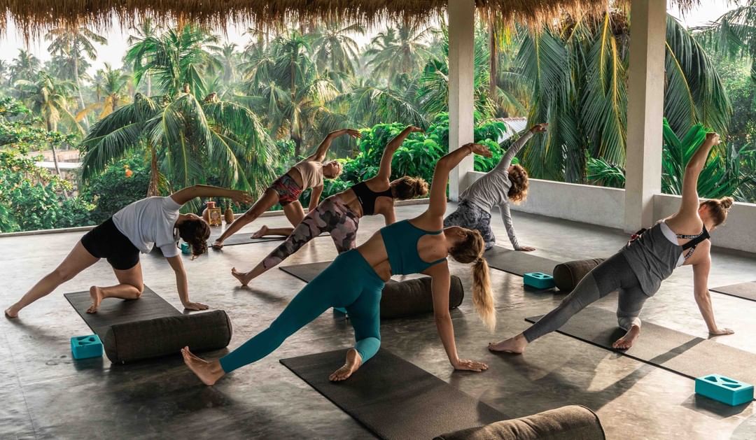 En la imagen, una de las clases de yoga de My Serendipity Retreats. /Foto: Cortesía de My Serendipity Retreats.