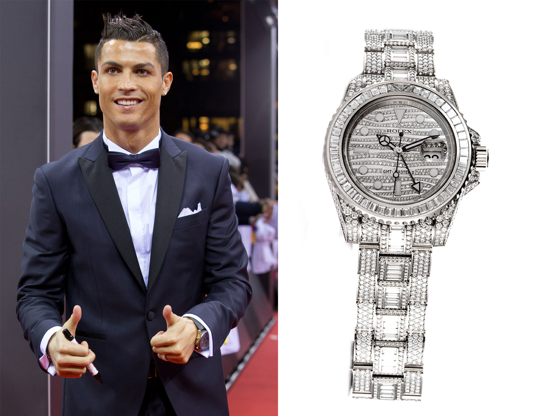 Reloj de Cristiano Ronaldo.