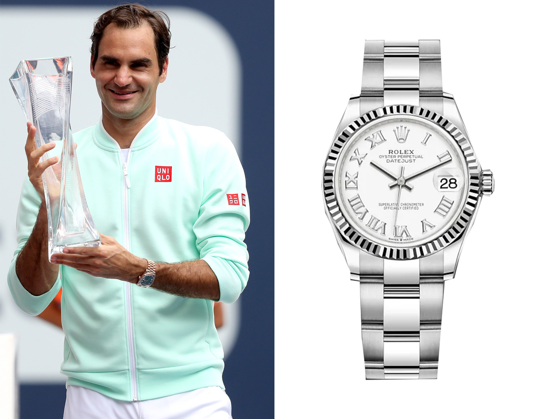 Relojes de deportistas y celebrities.