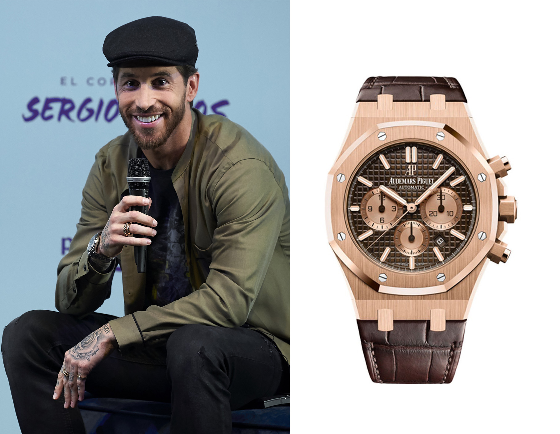 Reloj de Sergio Ramos.