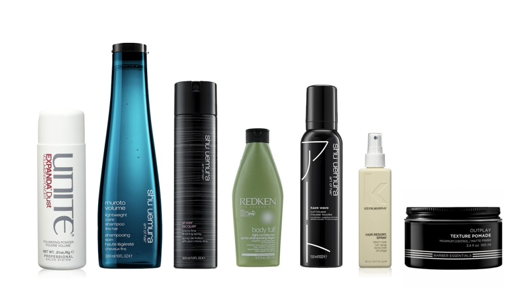 En la imagen, una selecci&oacute;n de productos capilares para hombre. /Foto: Cortes&iacute;a de las marcas.