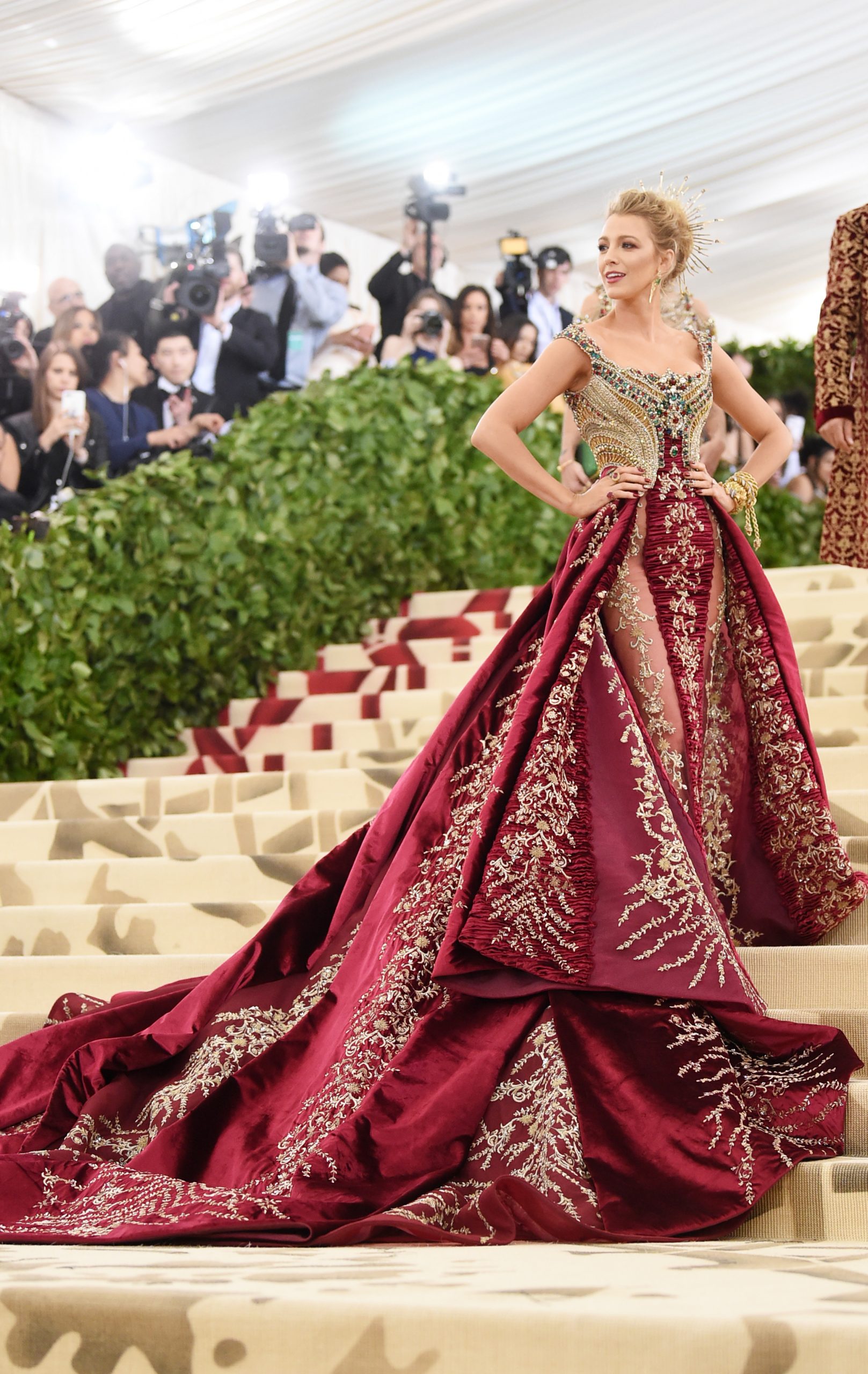 Vestidos de alfombra roja: Blake Lively.