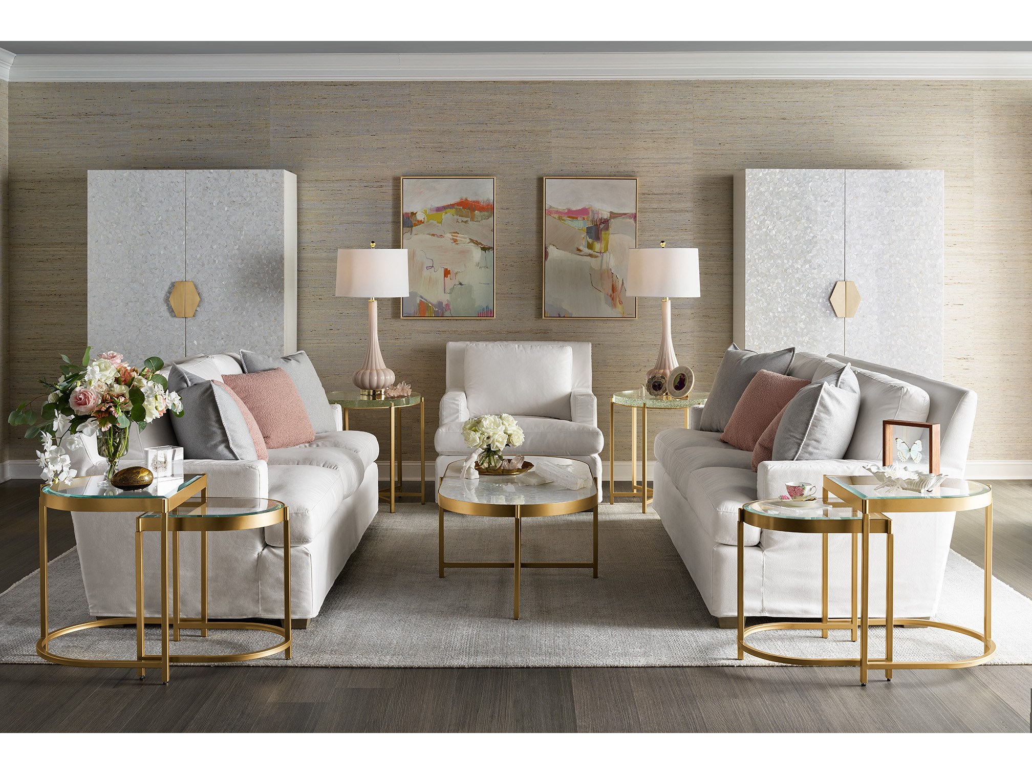 Salón de la casa de Miranda Kerr