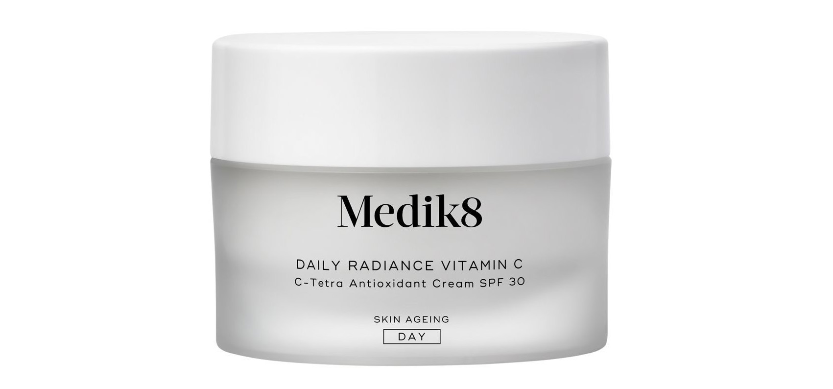 Crema hidratante con vitamina C Daily Radiance vitamin C SPF 30. De Medik8