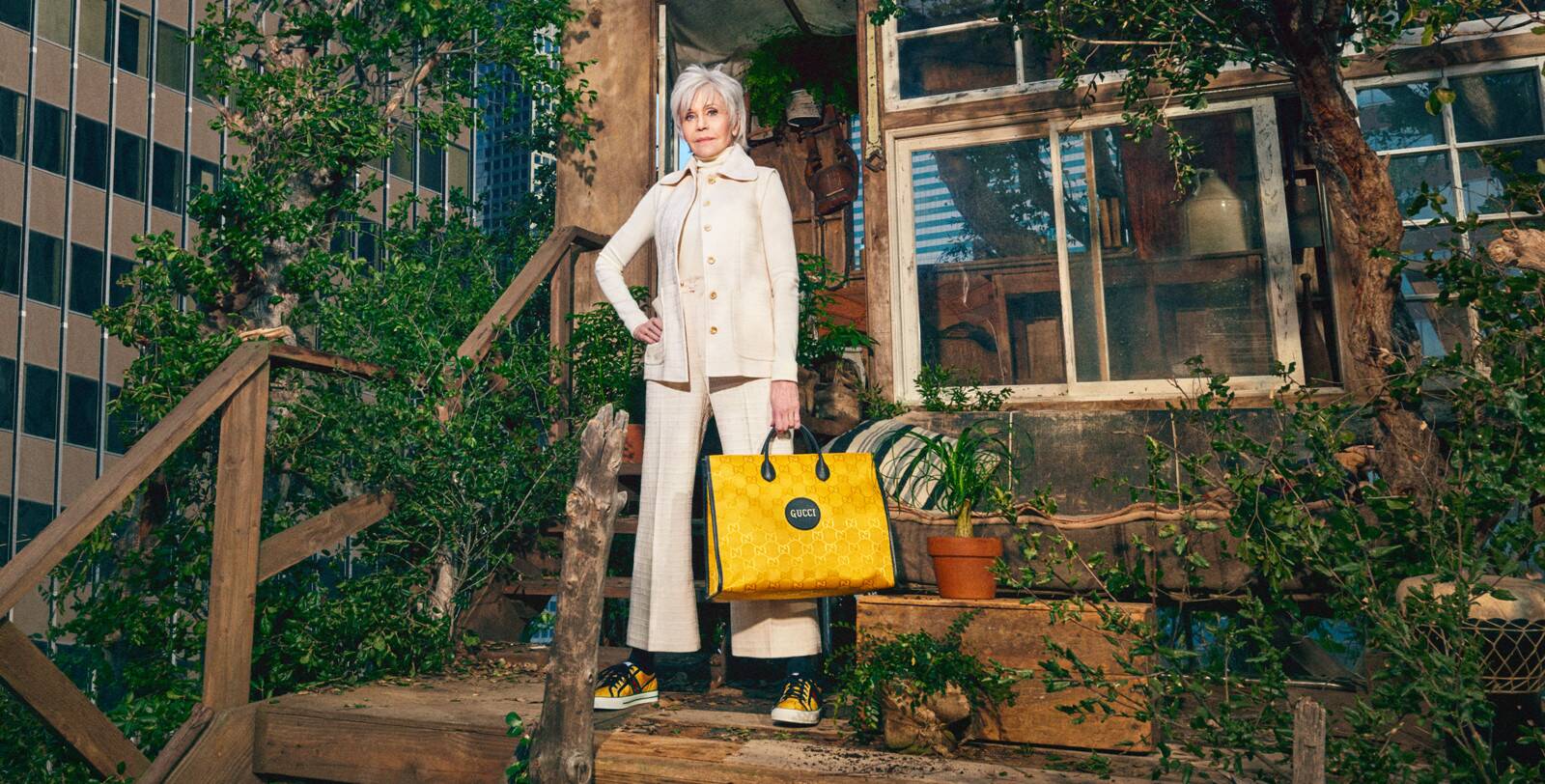 Campa&ntilde;a Gucci Off The Grid con Jane Fonda