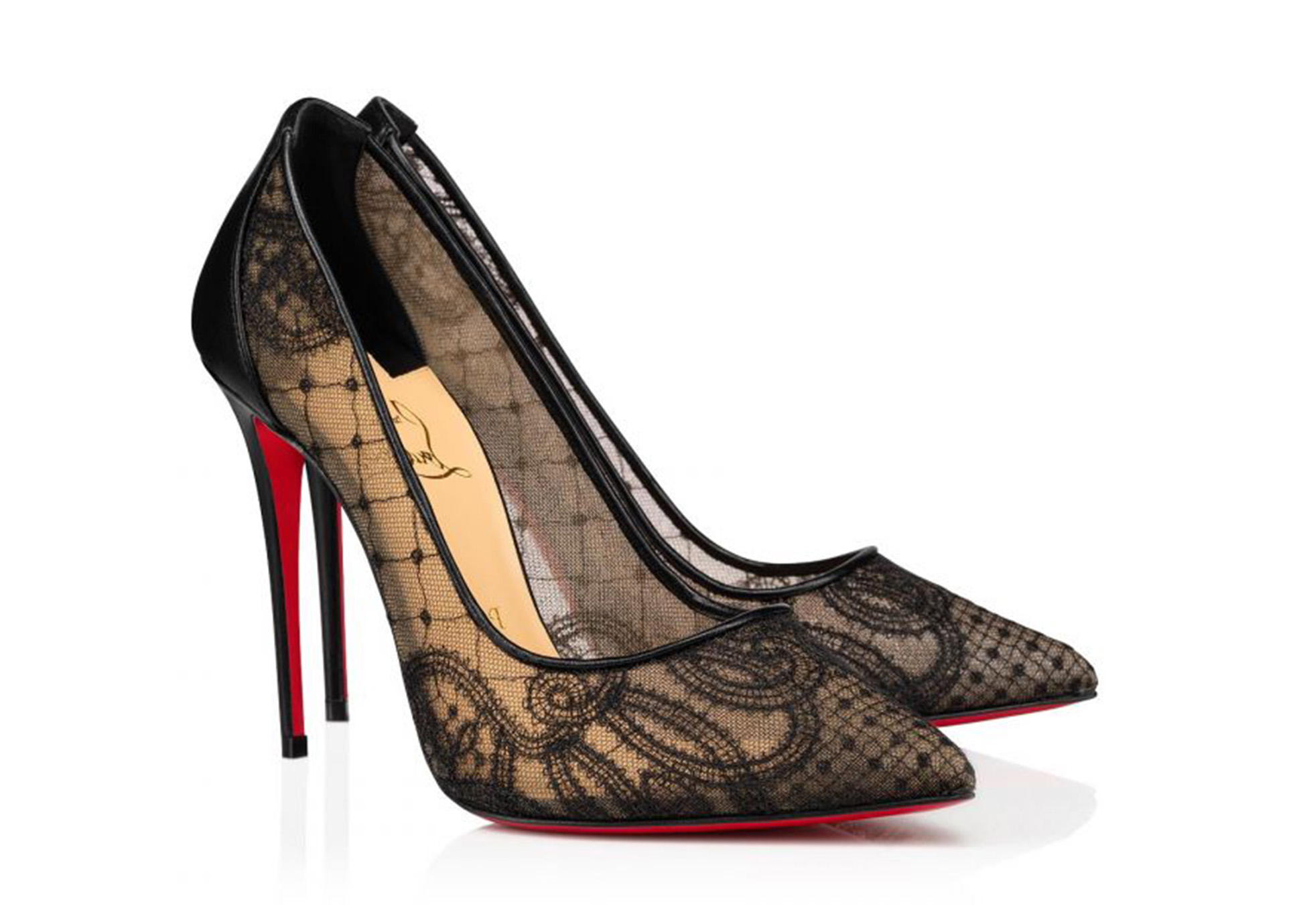 Zapatos Follies Lace de Christian Louboutin