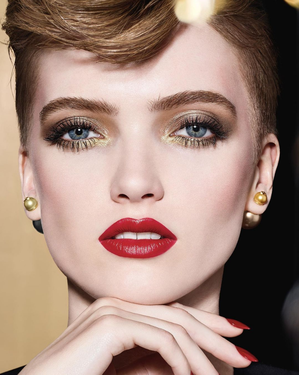 Maquillaje de Dior para Navidad.