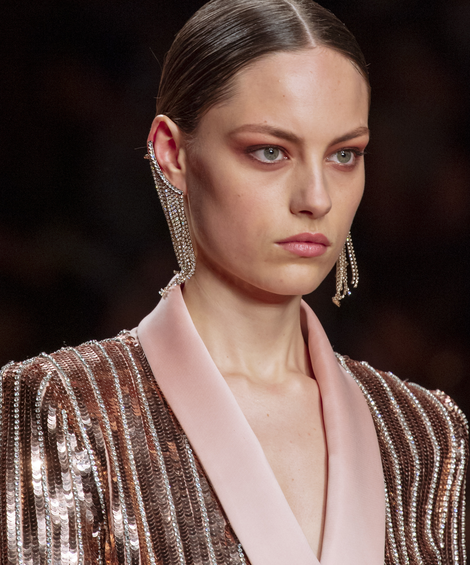 Look de belleza de Elisabetta Franchi