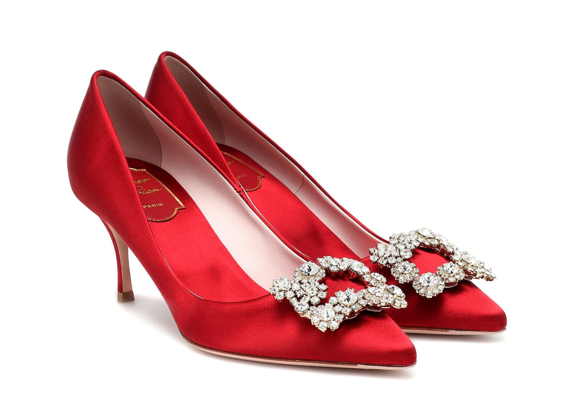 Zapatos de fiesta Flower Strass de Roger Vivierz
