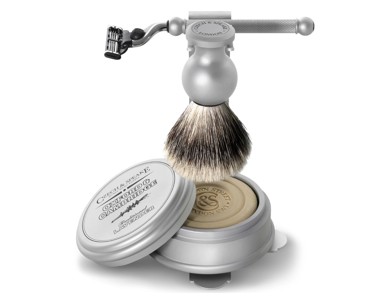 Set de afeitado de Czech & Speake.