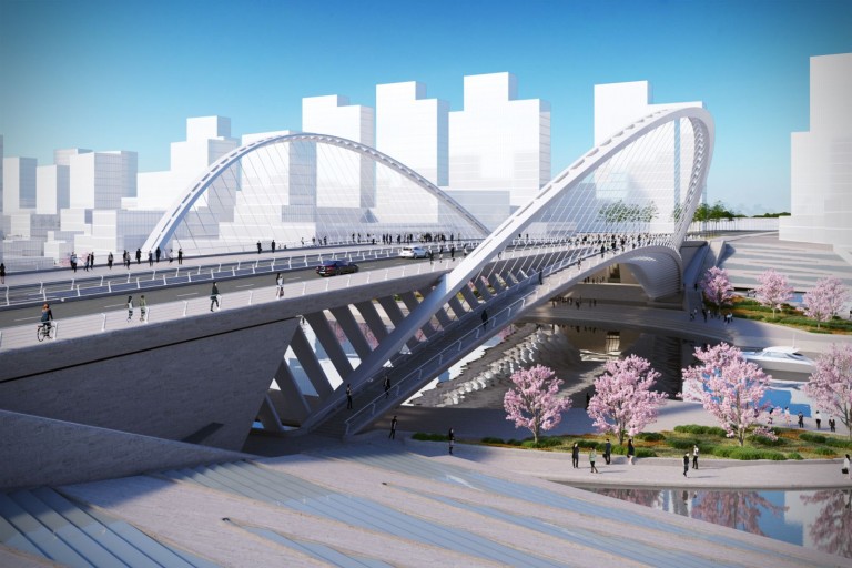 Huashan Canal Bridge / Foto: Santiago Calatrava