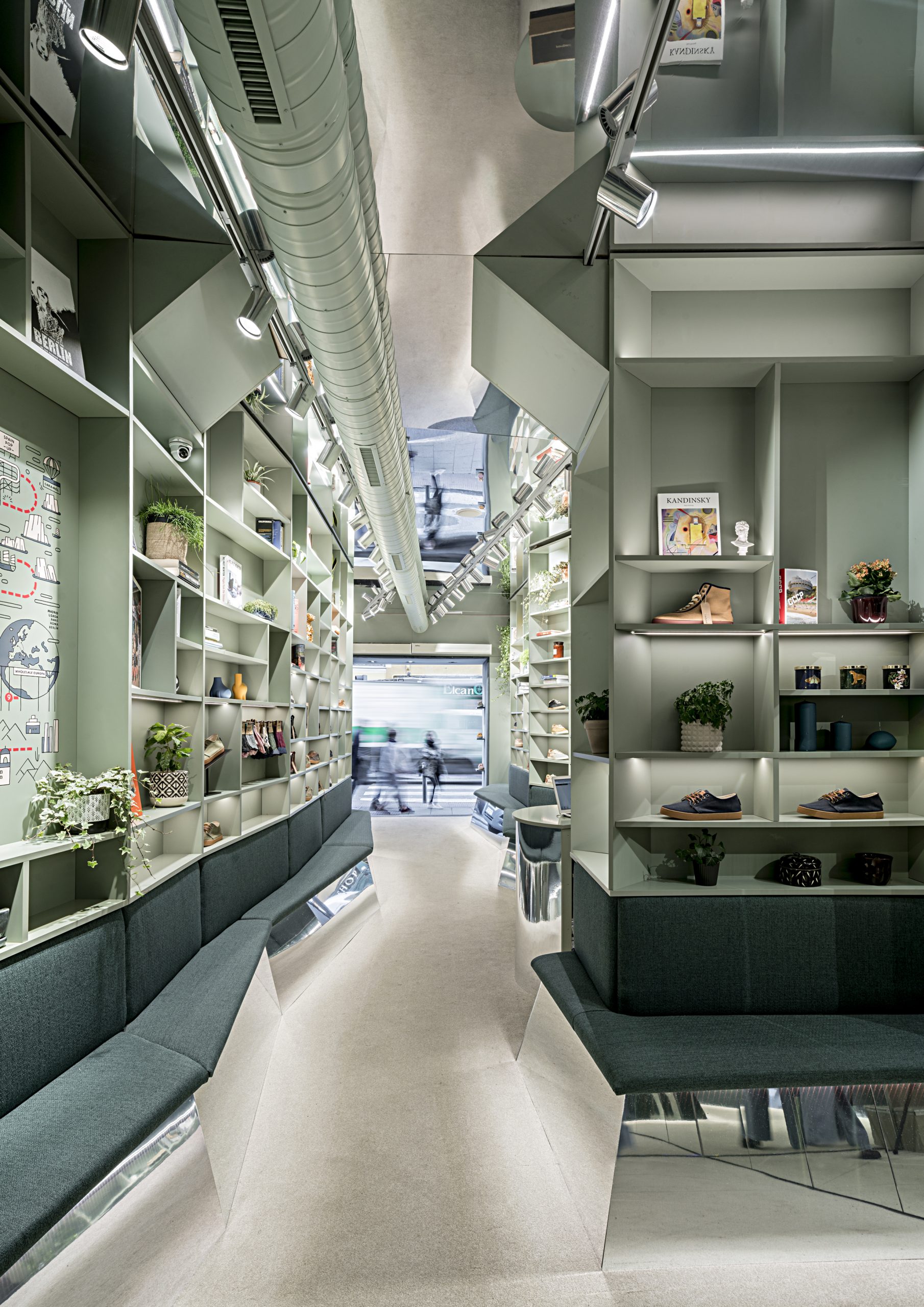 Tienda de Pompeii Madrid dise&ntilde;ada por 'El Departamento'/Foto: 'El Departamento'