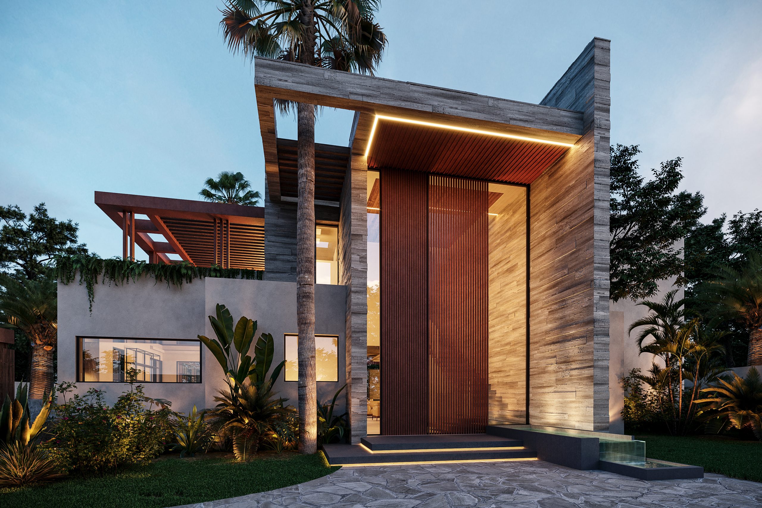 Vivienda dise&ntilde;ada por Archidom Studio en Marbella/Foto: Archidom Studio