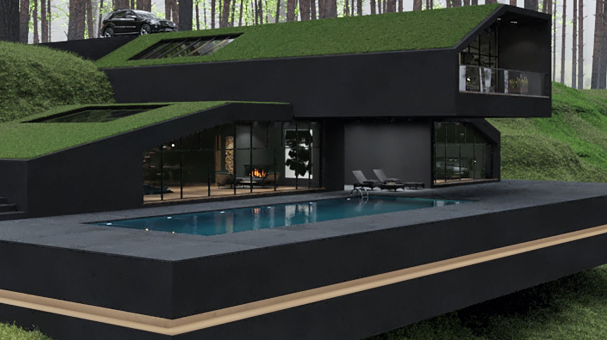 La vivienda 'Black Villa'/Foto: Reza Mohtashami