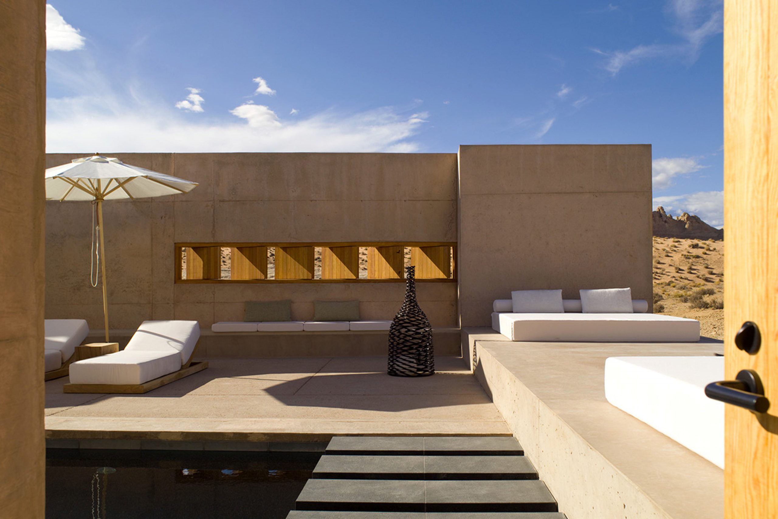 Interior del hotel Amangiri
