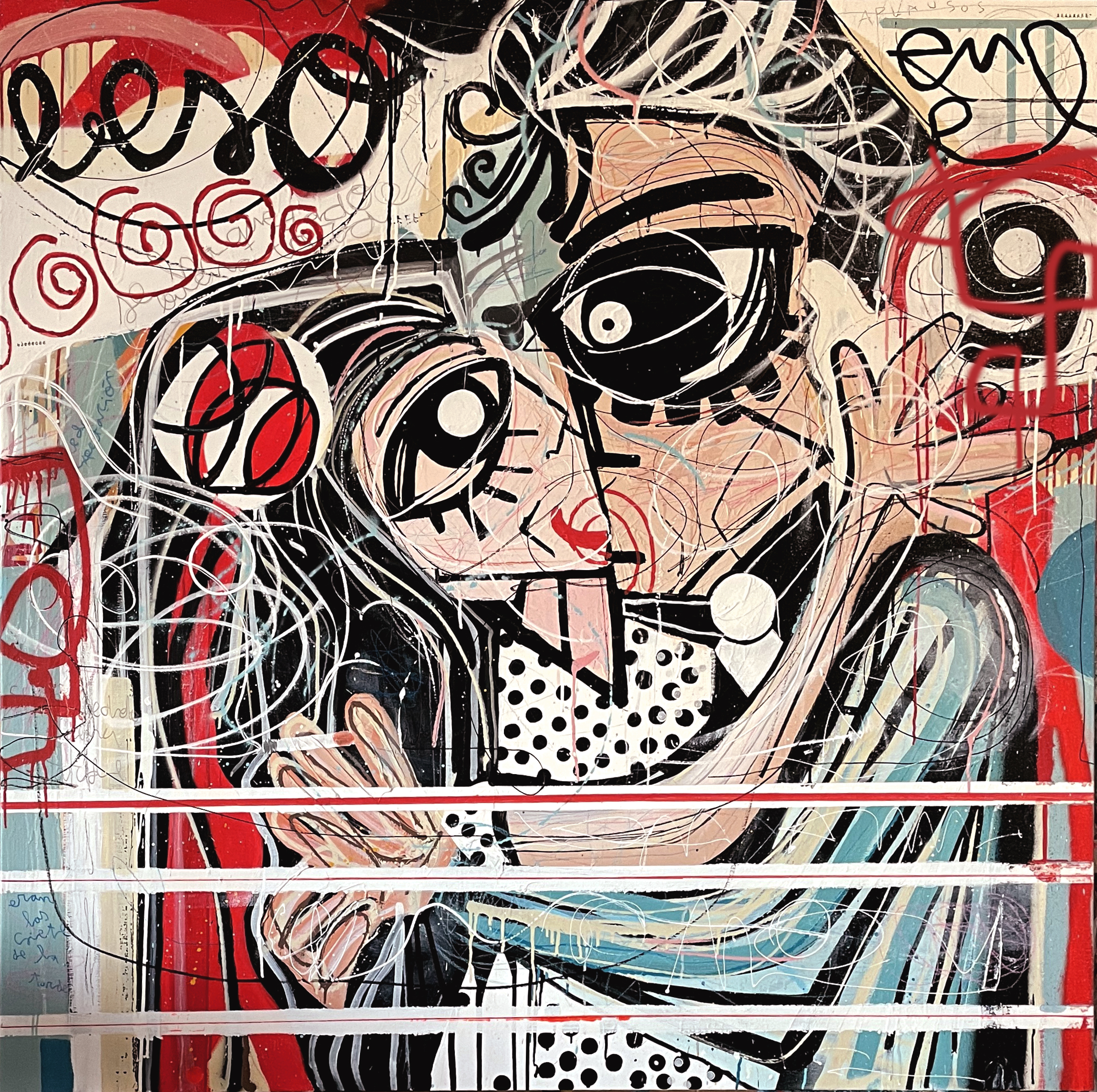 'Beso en ek 9'/Foto: Miguel Caravaca