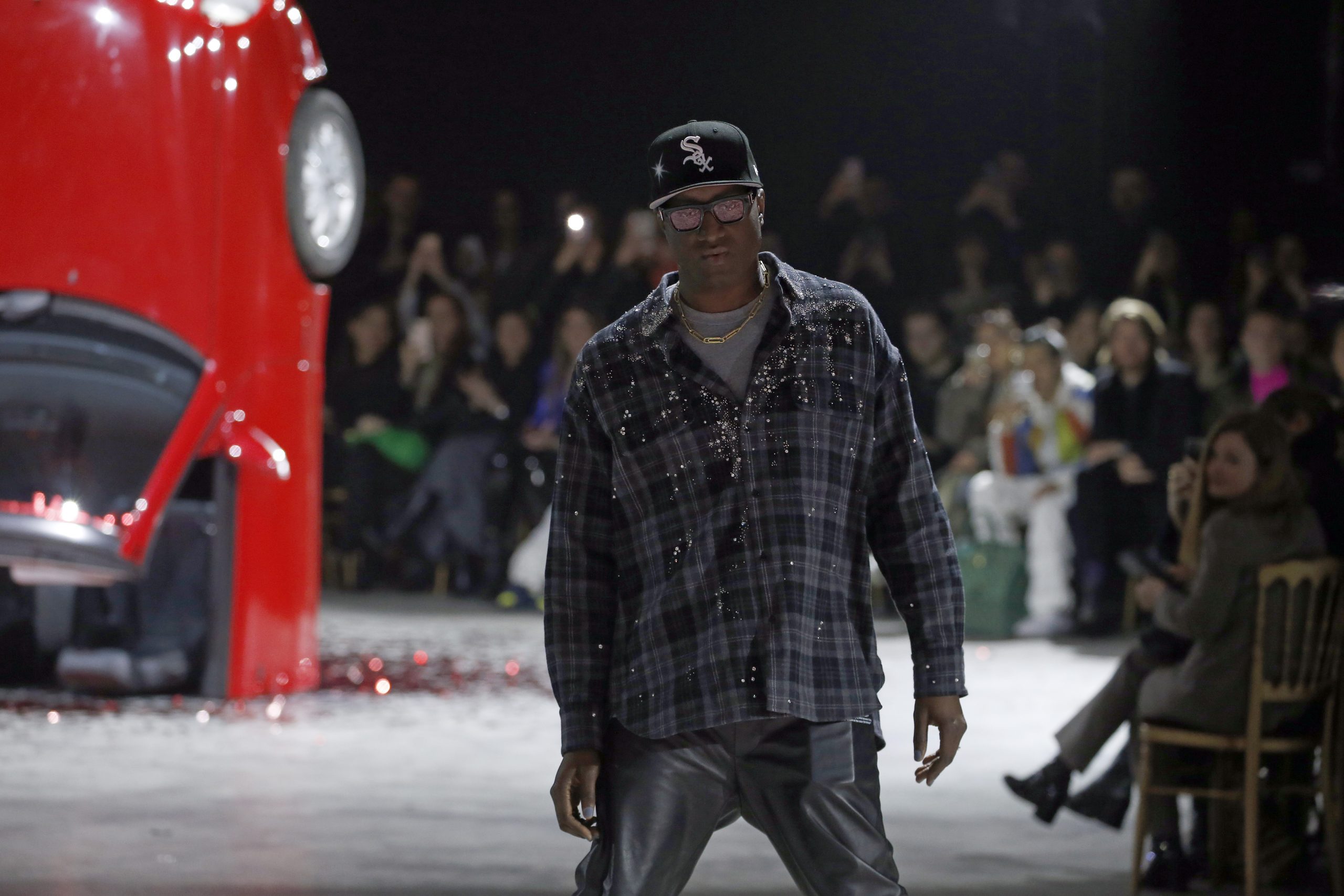 Virgil Abloh en un desfile de Louis Vuitton/Getty Images