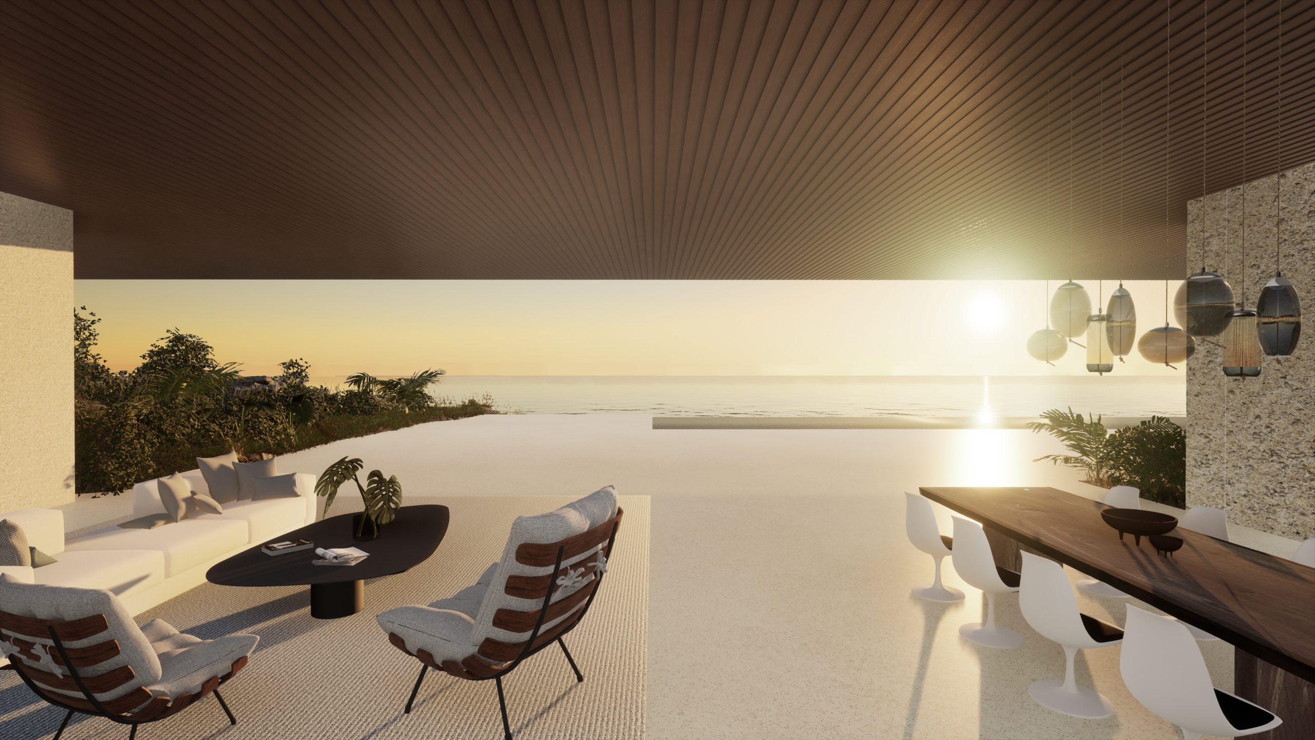 Render de vivienda unifamiliar/Foto: LM Arquitectura