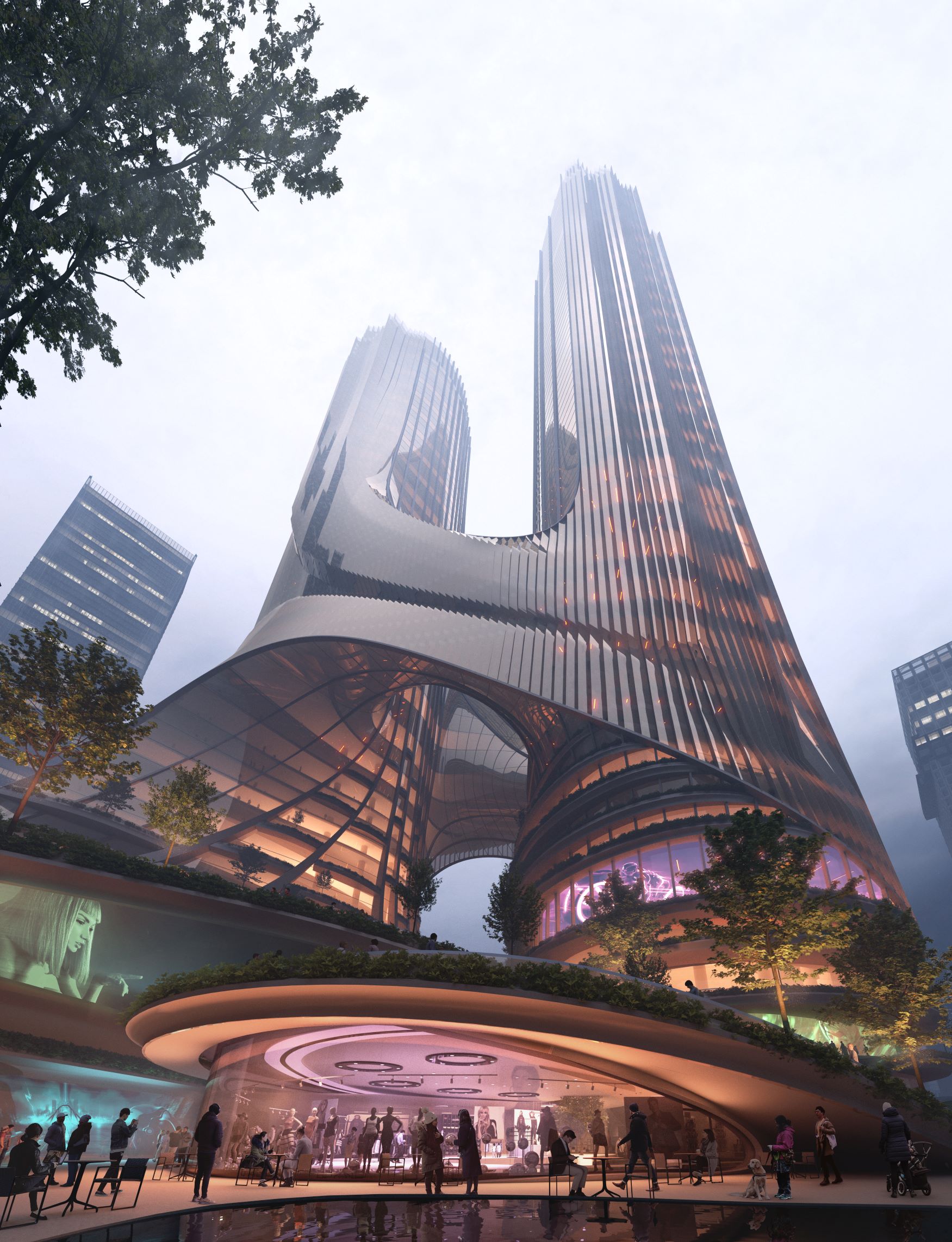 El proyecto 'Tower C' en Shenzhen, China