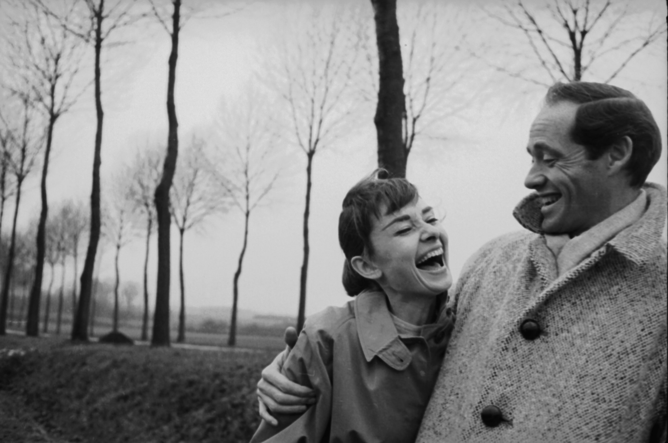 Audrey Hepburn con Mel Ferrer 