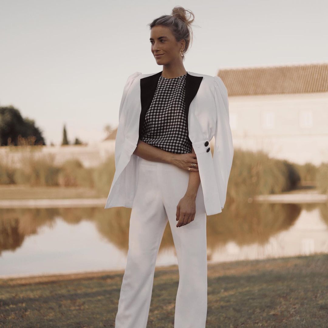 Carmen de la Puerta con la Vogana Jacket / Foto: @carmendelapuerta