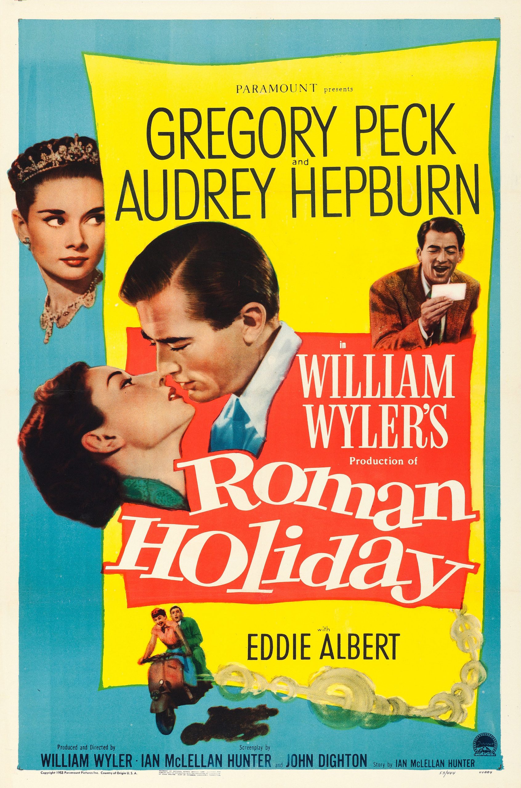 Cartel de la película de Vacaciones en Roma