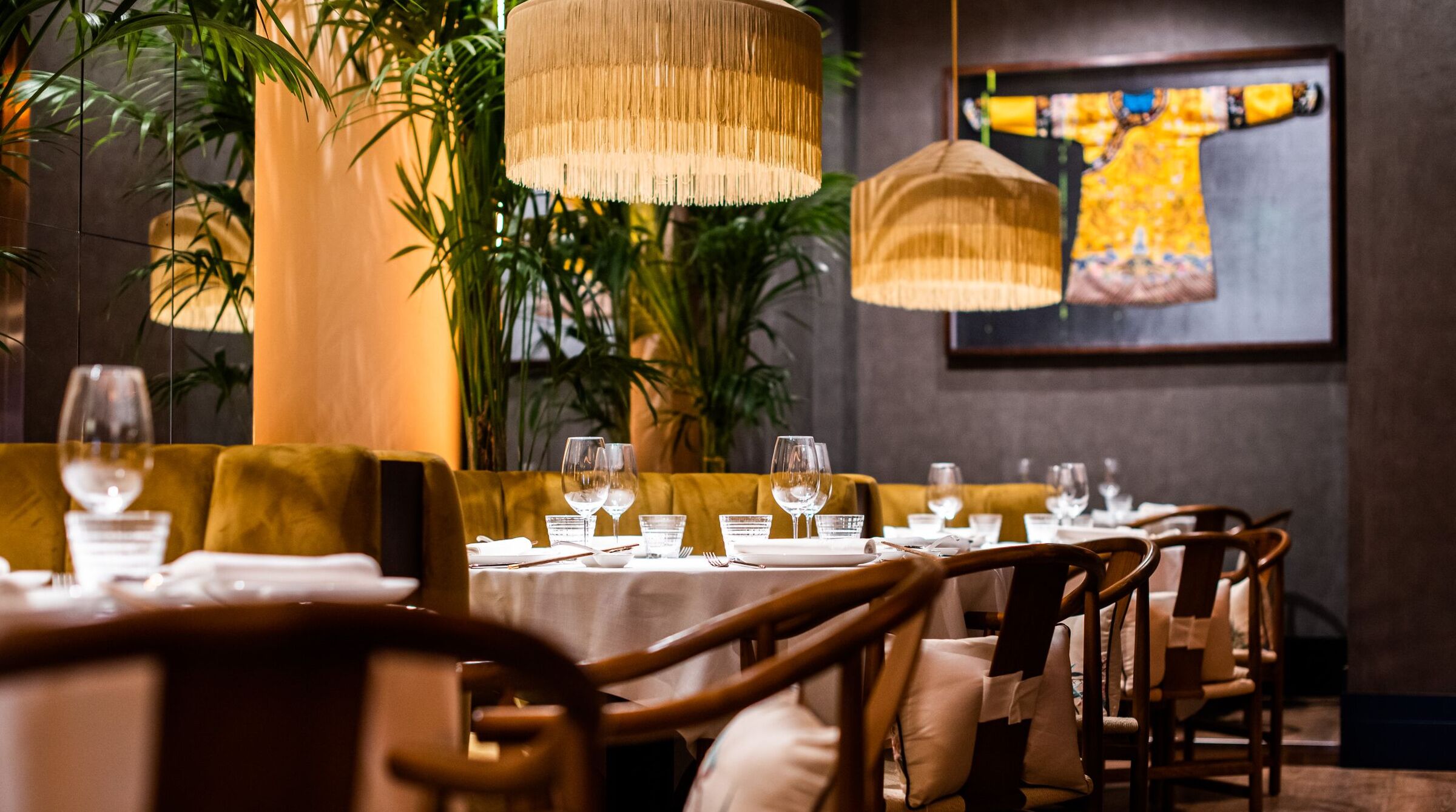 Interior del restaurante China Crown / Foto: China Crown