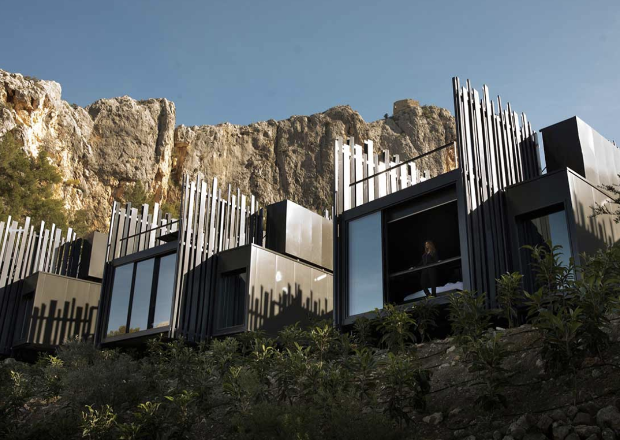 Vista de las villas de Vivood Landscape Hotel / Foto: Vivood Landscape Hotel