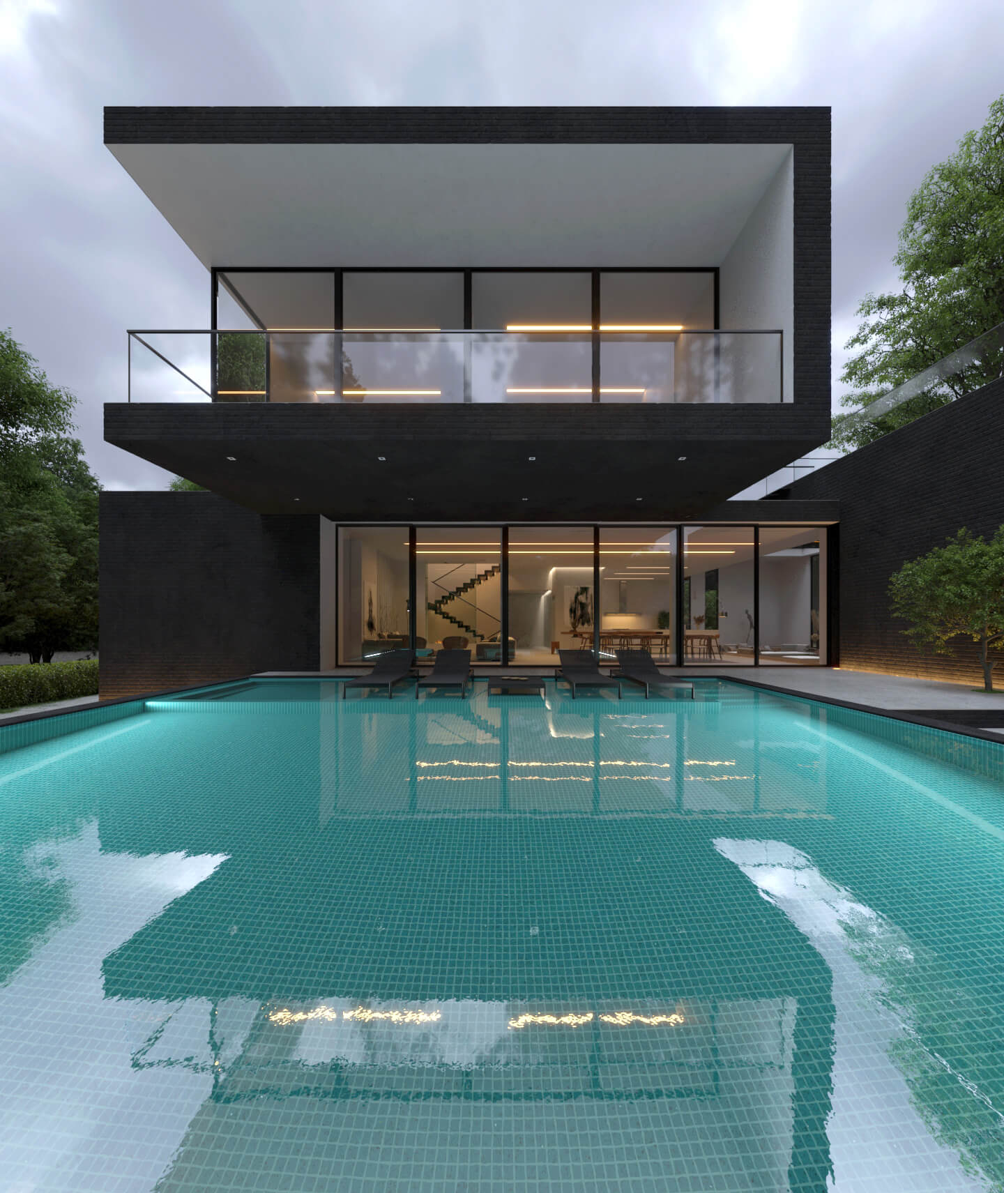 Black Brick Villa/ Foto: Reza Motashami