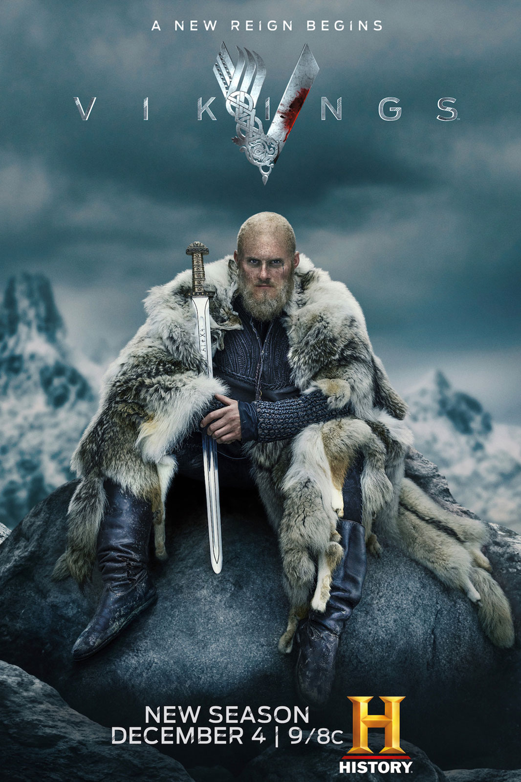 Cartel de la serie Vikings