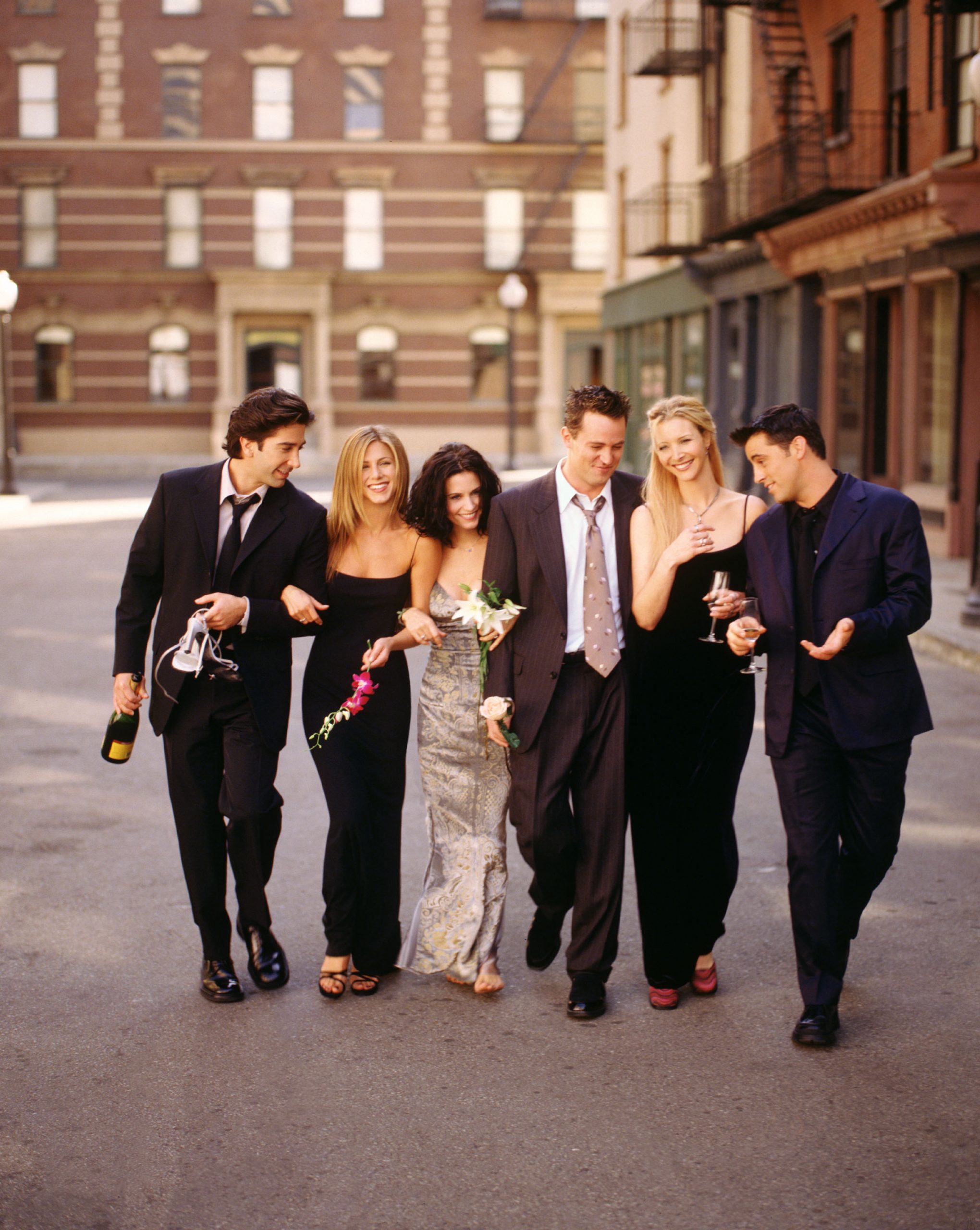 Los protagonistas de Friends en los 90/Foto: Getty Images