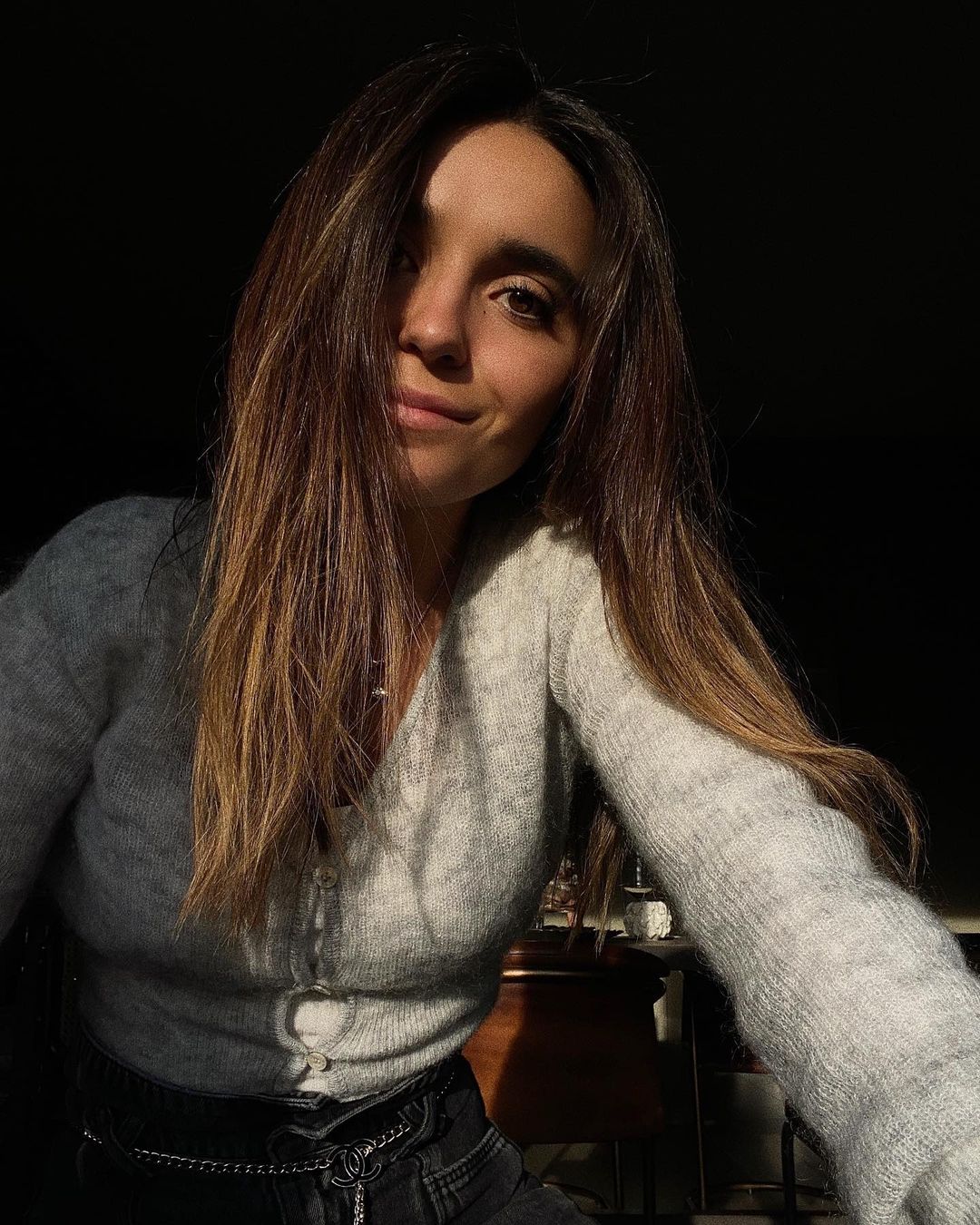 Inés posando al sol / Foto: @ines_arroyo