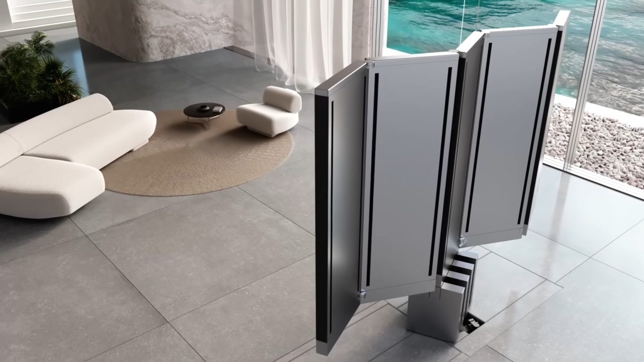 La tv desplegable M1/Foto: C SEED