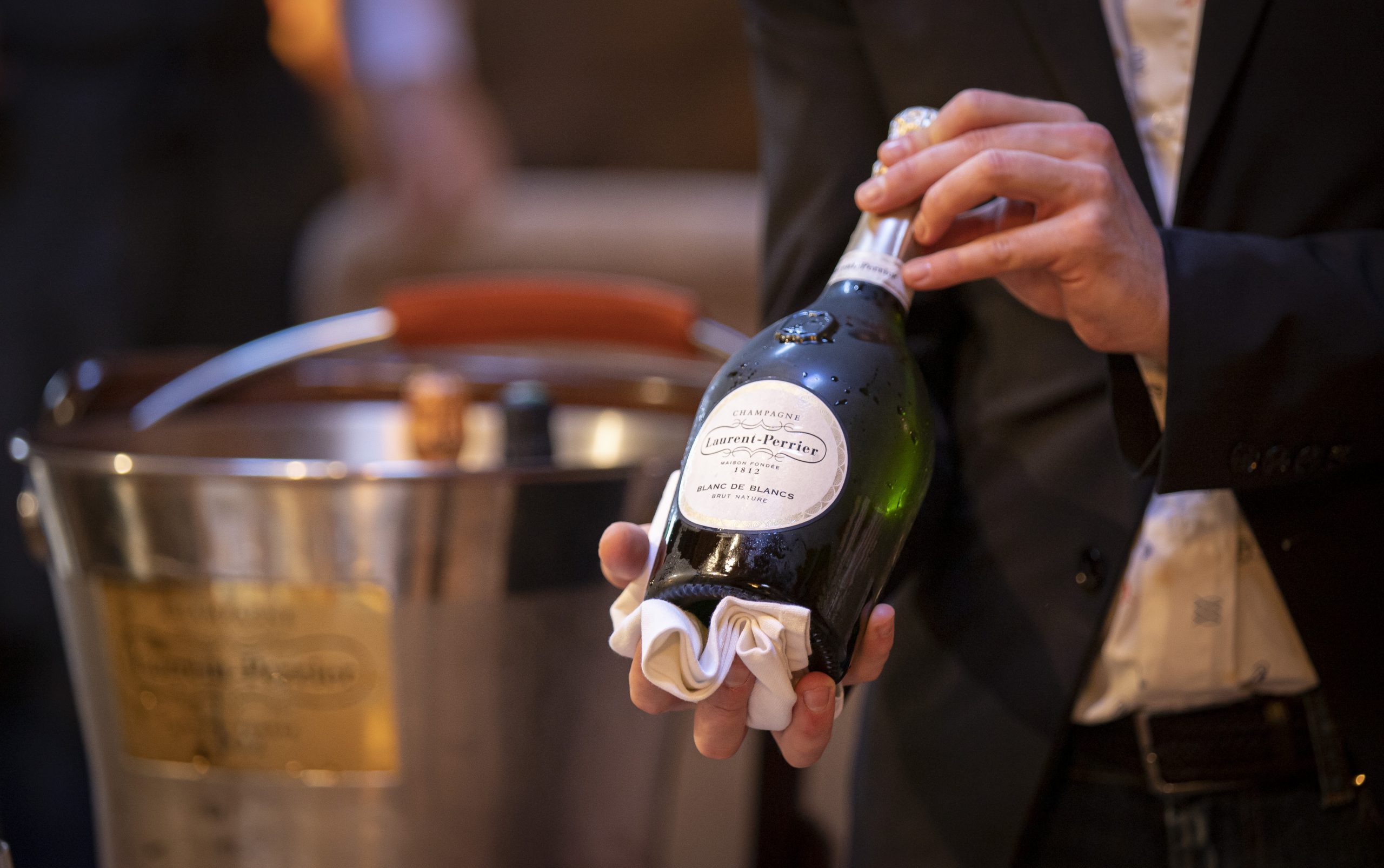Una de las botella de Laurent-Perrier / Foto: Estimar