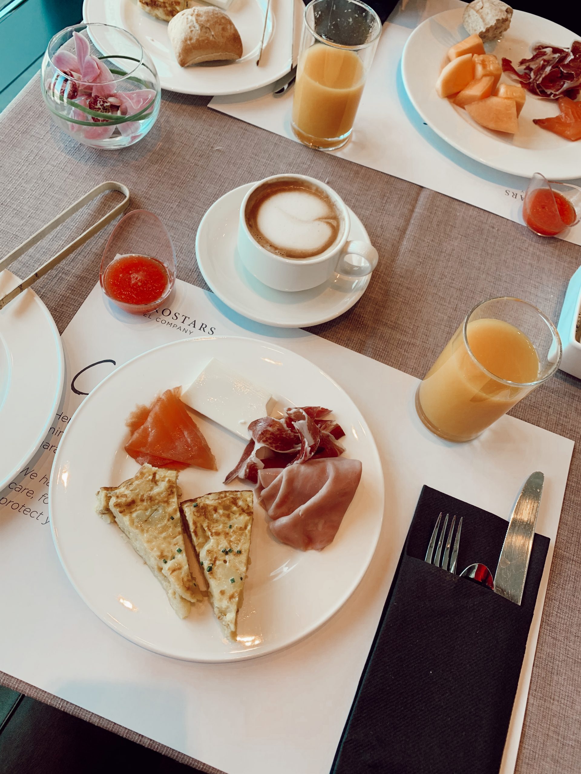 Desayuno de Eurostars Tower Madrid / Foto: Paloma Herce
