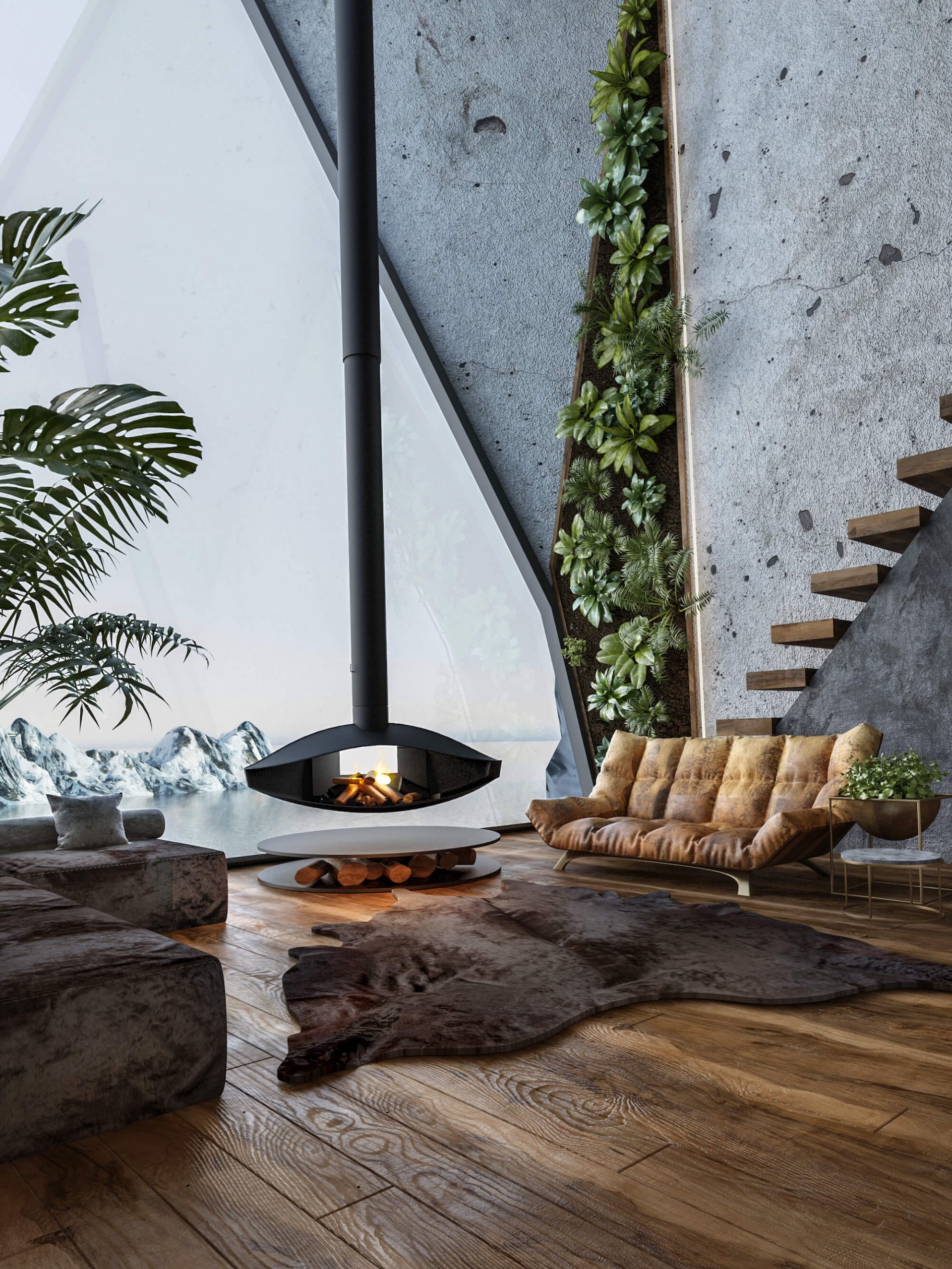 Interior de 'Monte de Solediad'/Foto: Viktoria Nyerges Architect